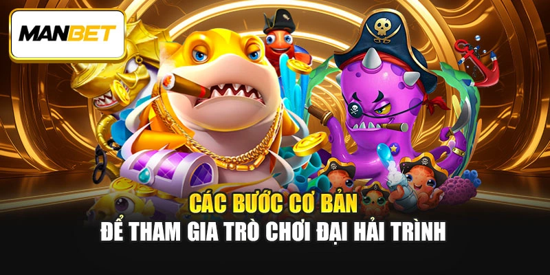 Các bước cơ bản để tham gia trò chơi Đại Hải Trình