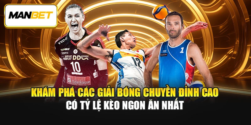 Khám phá các giải bóng chuyền đỉnh cao có tỷ lệ kèo ngon ăn nhất 